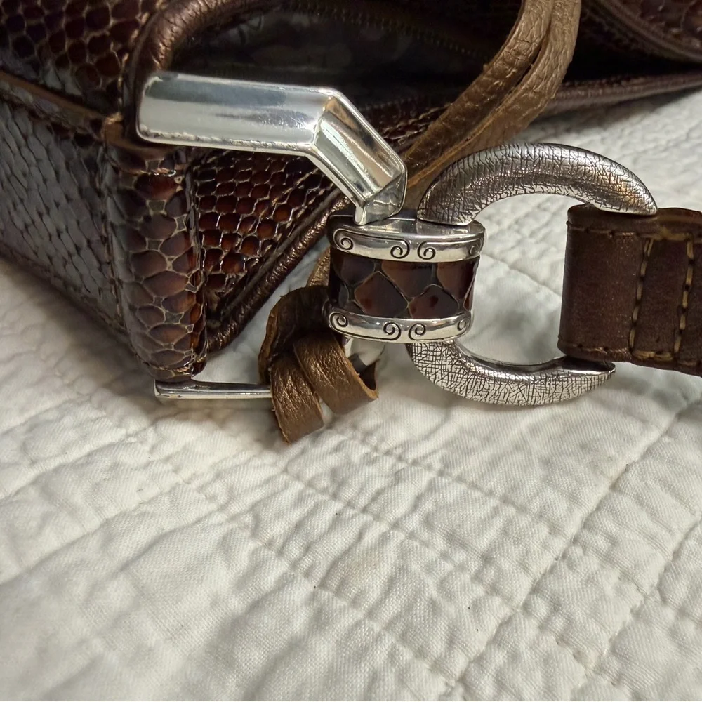 Brighton Leather Hobo Purse